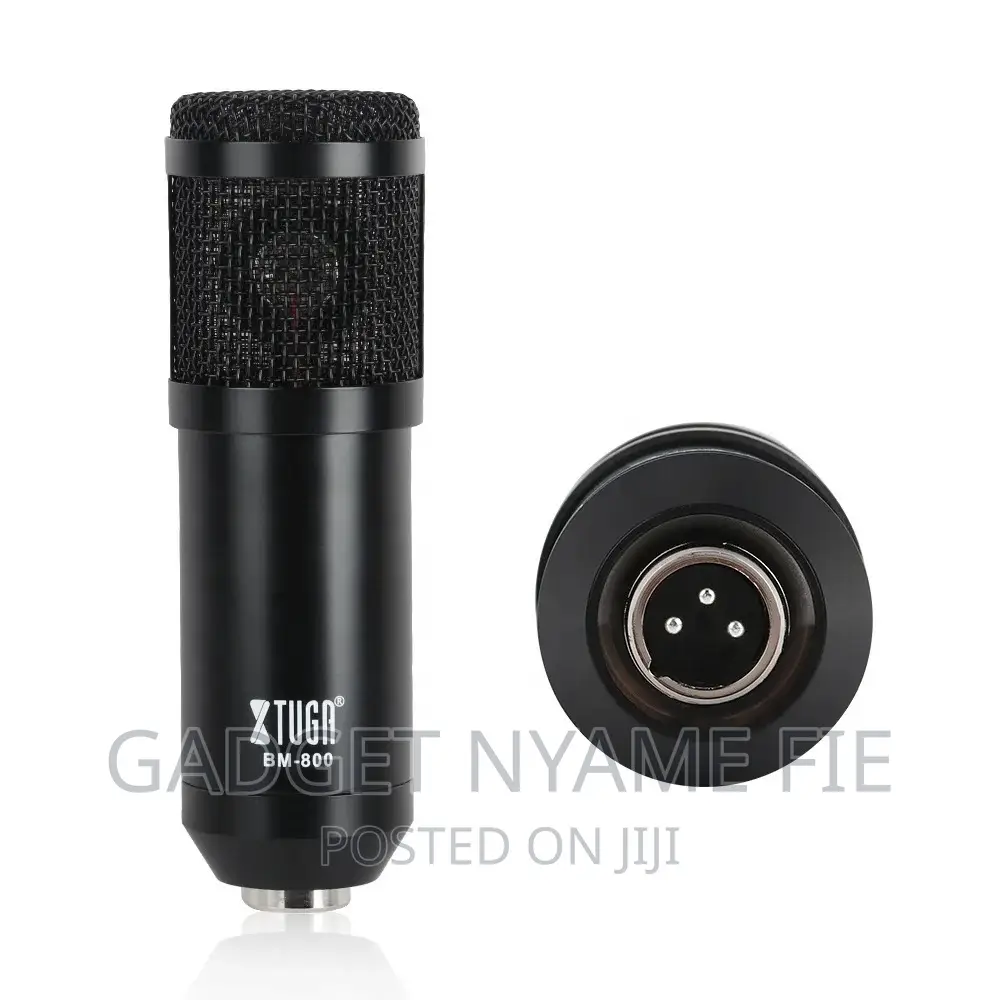 Bm 800 Full Recording Set (Sound Card,Microphone,Stand)