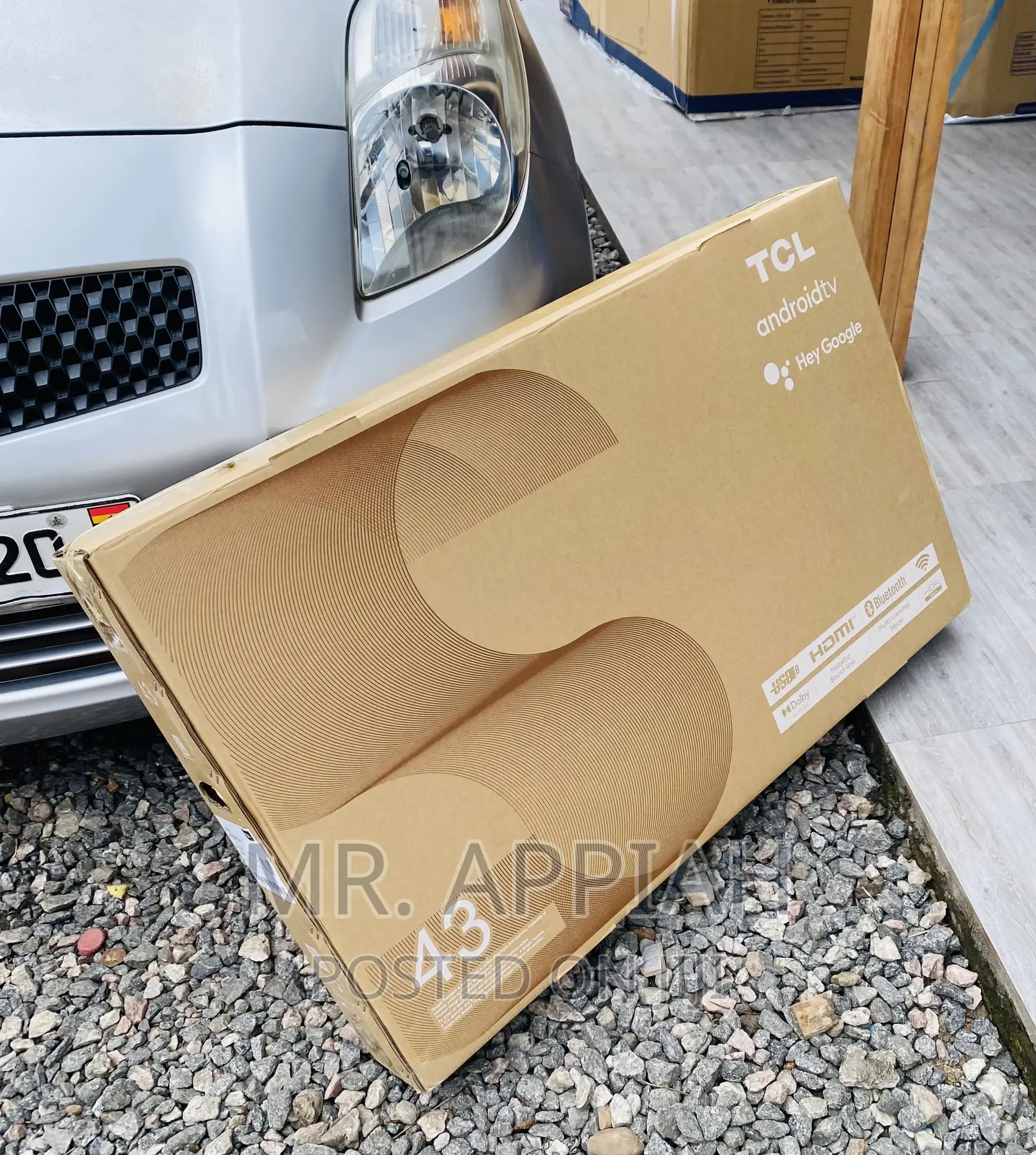 Brand New TCL 43S5400A 43 Inch HDR Google Tv(Black).