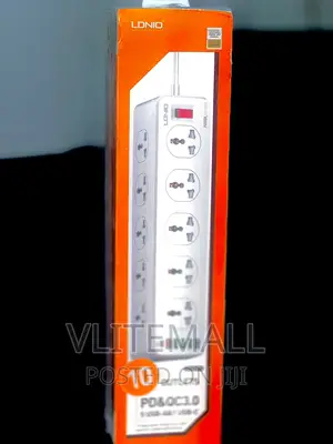 Ldnio 10 Socket With 5 Usb 1 Type-C ( Pd Qc3.0 )
