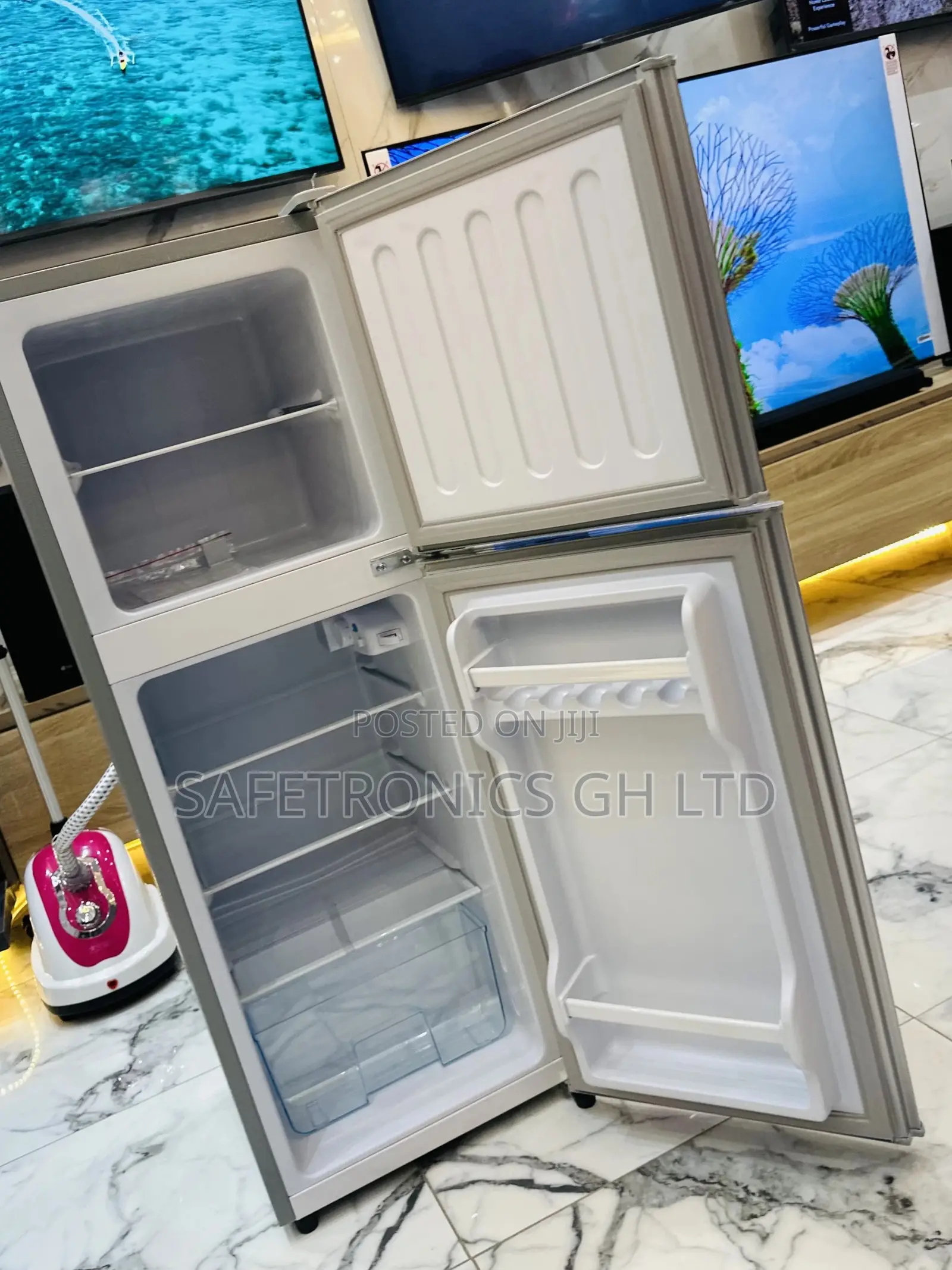 Gray Topfreezer Doubledoor Nascof2-16fl Reliable Fridge