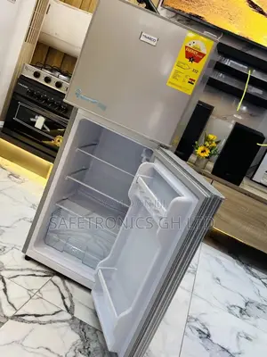 Topfreezer Nascof2-18fl Doubledoor Gray Durable Fridge