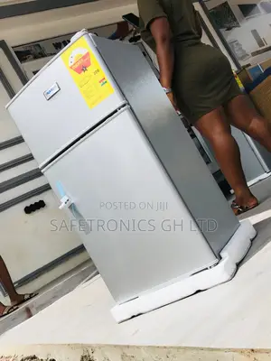 Gray Essential Nascof2-10 Doubledoor Topfreezer Fridge