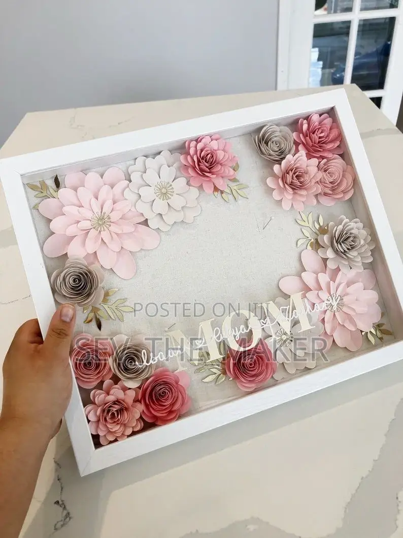 Shadow Boxes and Flower Wall Design