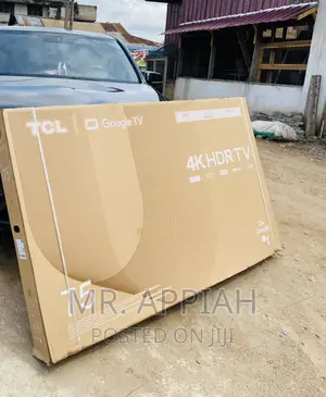 Nicely Designed TCL 75P635 75”HDR Smart Google Tv(Black)