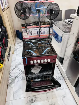 Shop the Best Red Gas Cooker Oven 4burner Stove