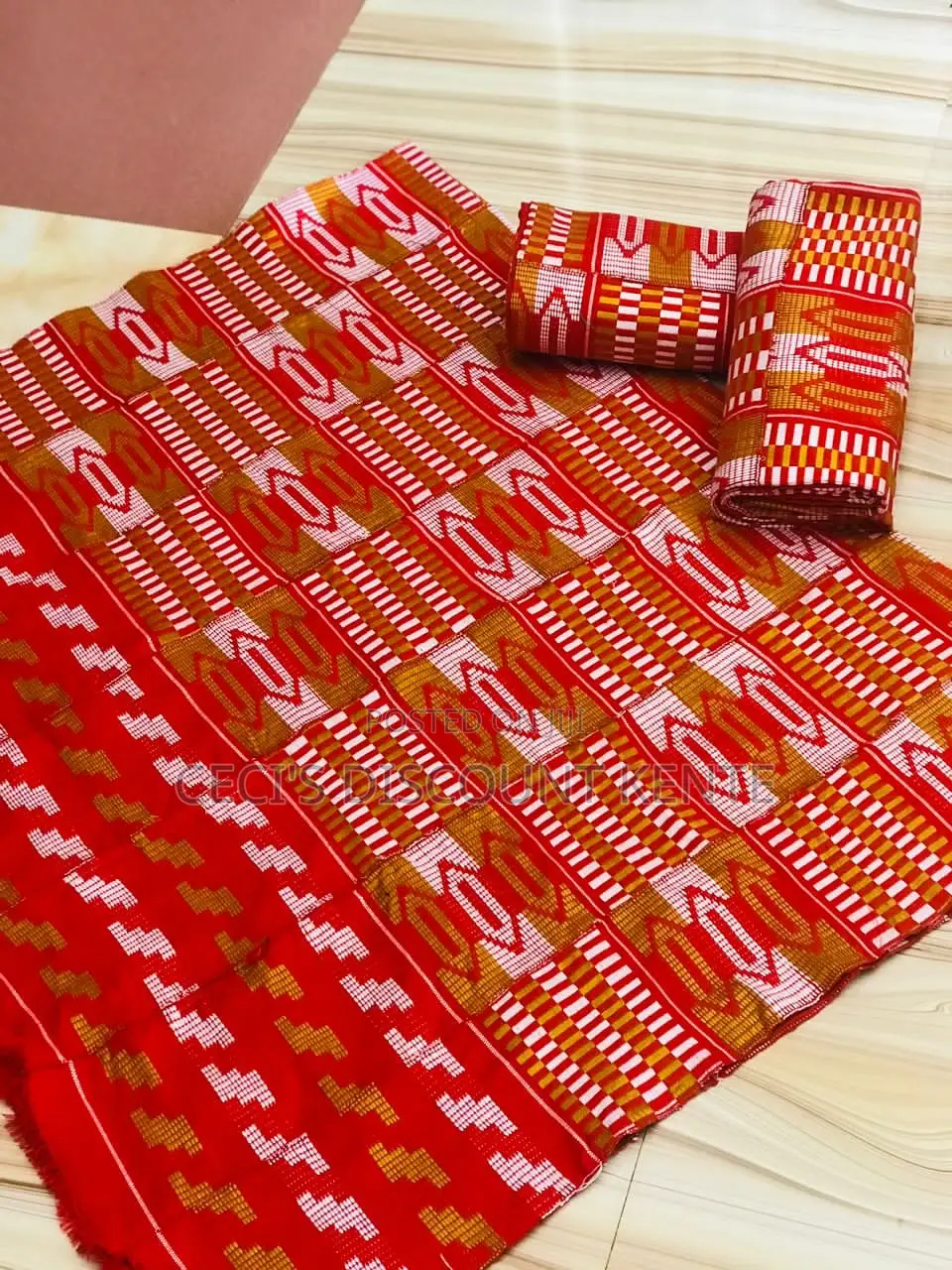 Authentic Kente Cloth for Weddings and Entertainment