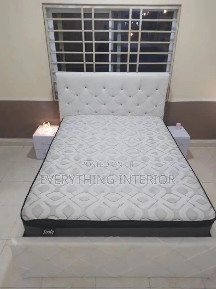Double Size Bedframe and Mattress Available Without Drawers