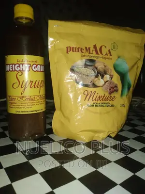 Herbalsucceed Pure Maca and Syrup for Hip, Butts, Libido Etc