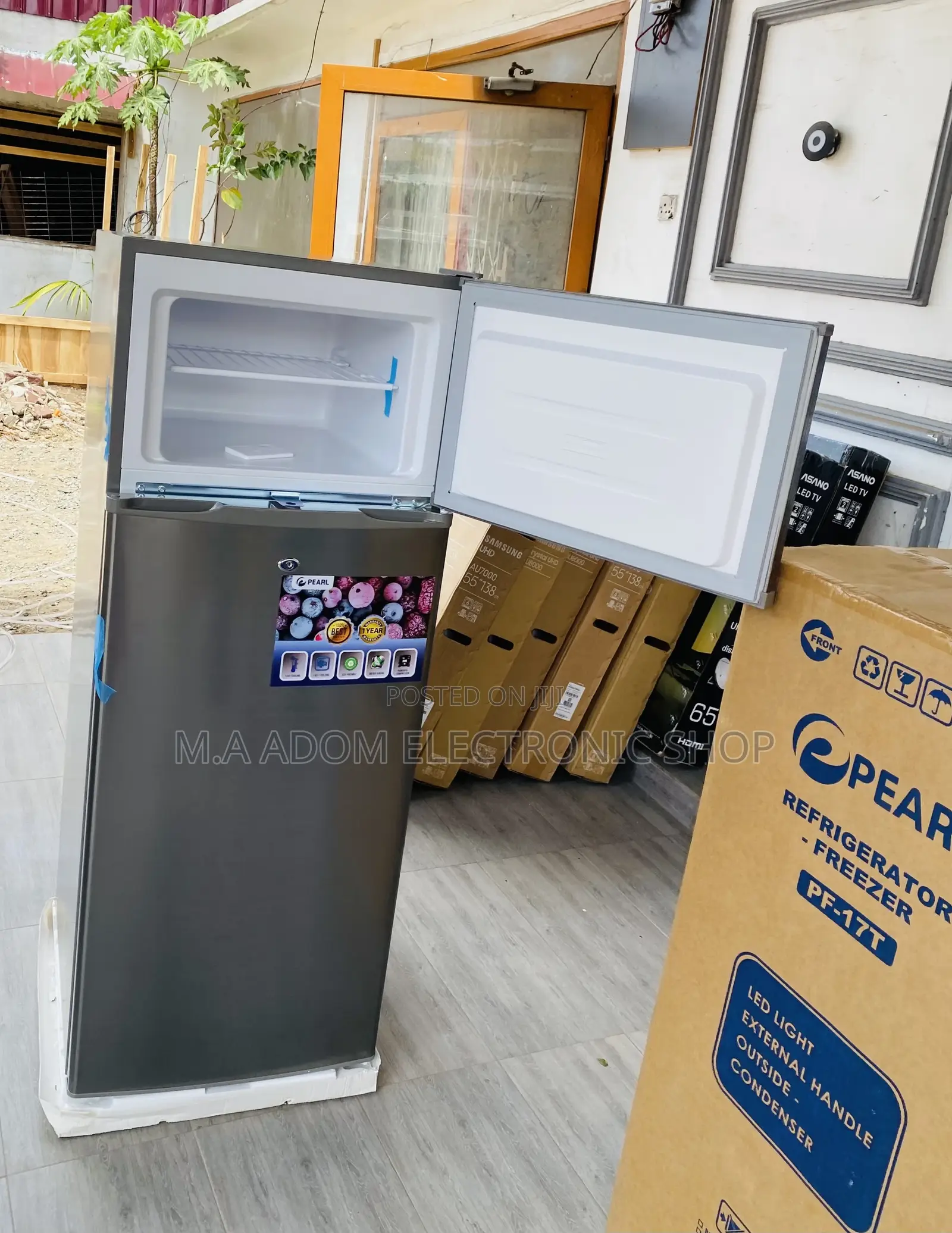 Nicely Designed Pearl PF-250(205ltr)Double Door Fridge 