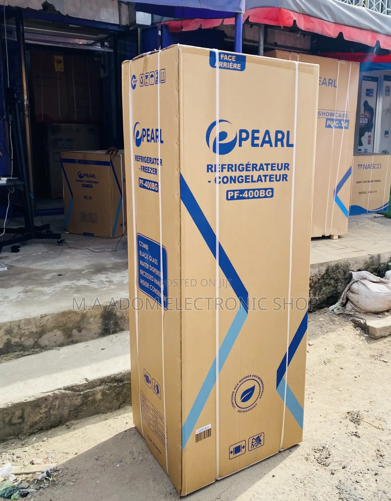 Adorable Pearl PF-400BG(309 Liter)Double Door Refrigerator 