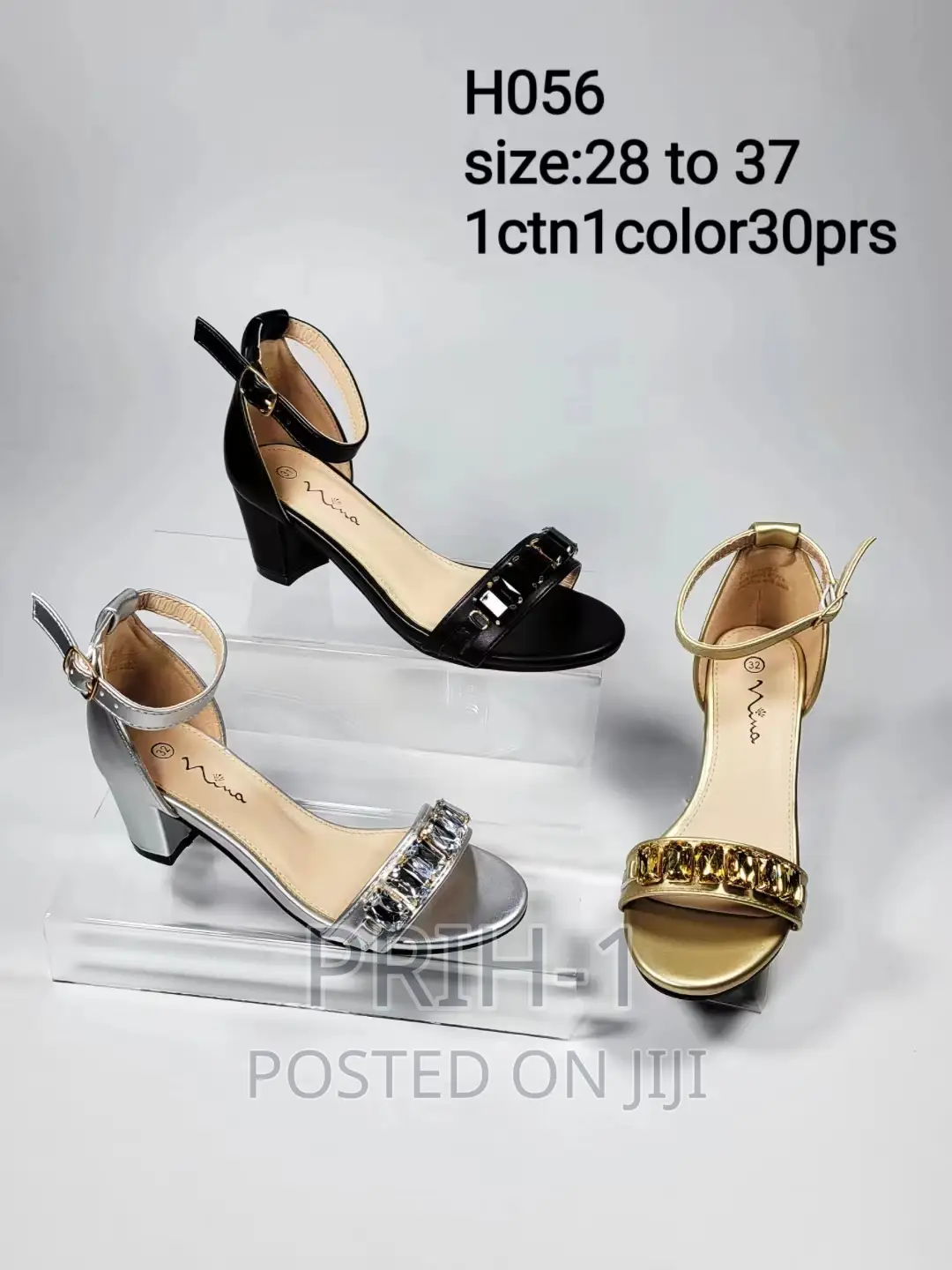 Kids Girls Sandals High Heel