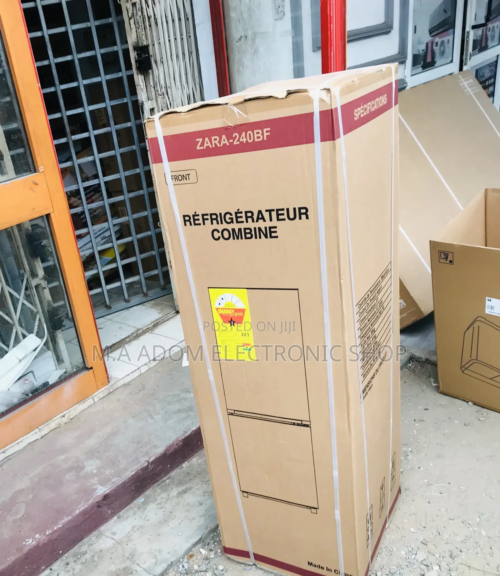 Well Designed Zara 240BF Double Door Refrigerator 