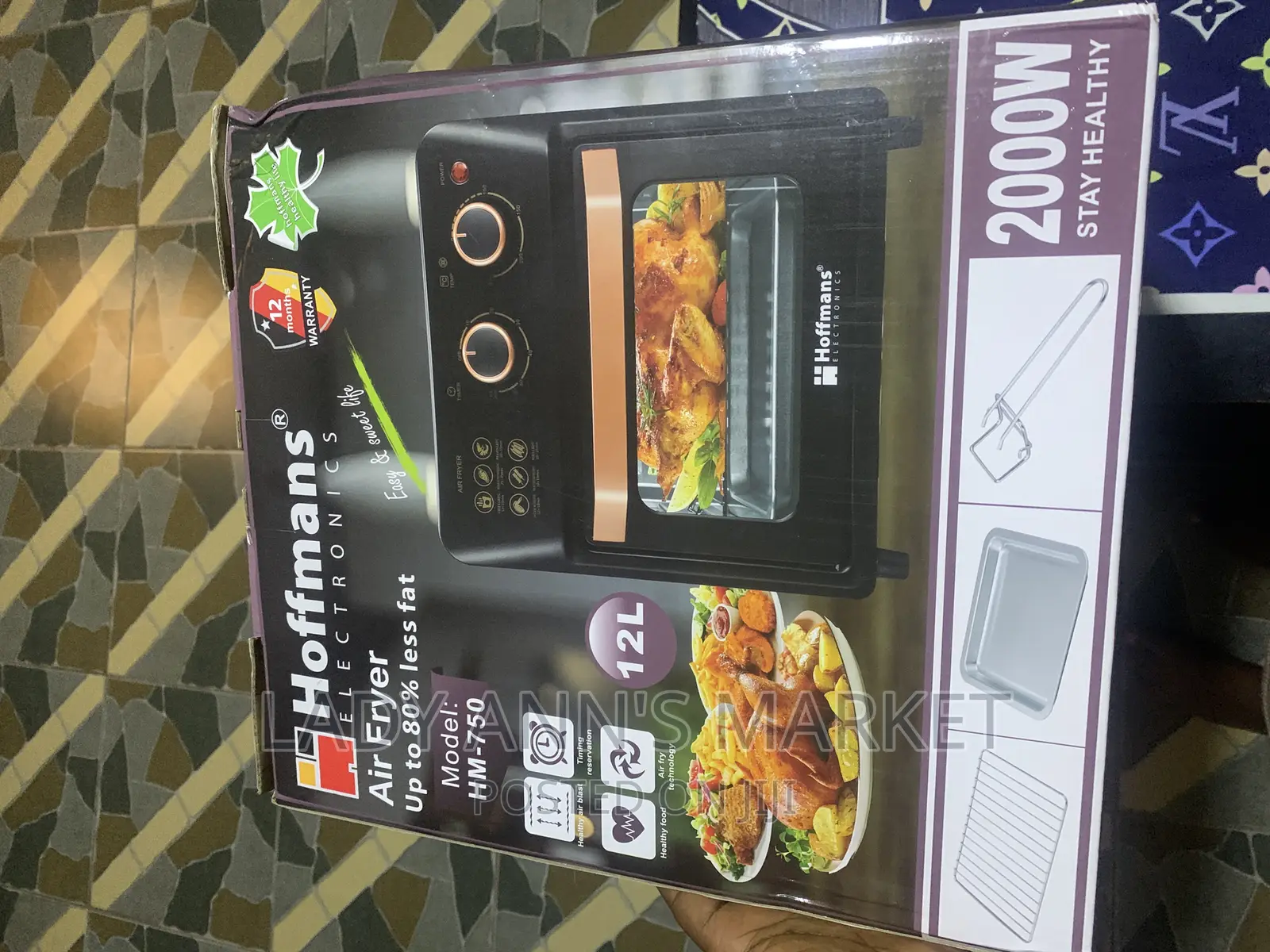 12L Hoffmanns Airfryer