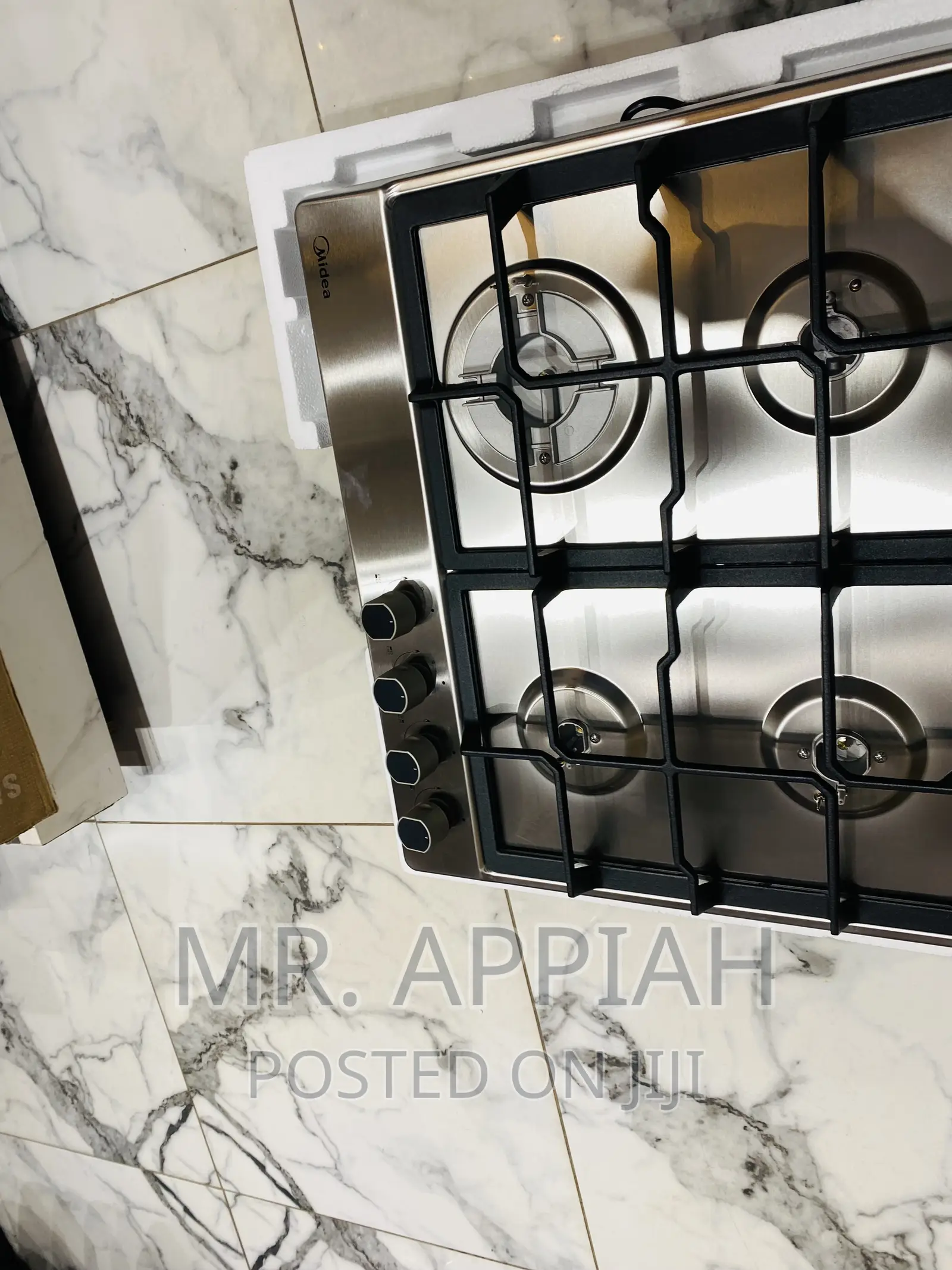 Stainless Steel Midea Built in Cooker Hob(60G40ME)Gray.
