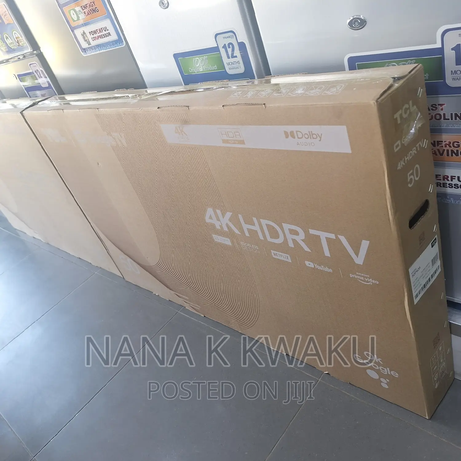 4k_hdr TCL 55inches Uhd Smart TV
