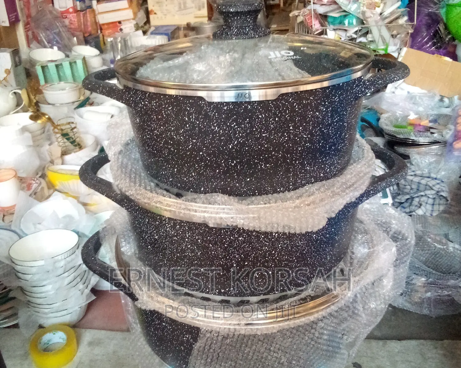 Original JILO Granite Cookware Set