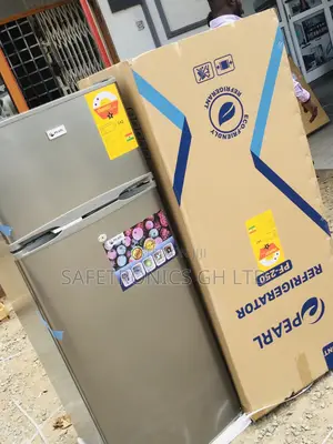 Doubledoor PF-250 Gray Topfreezer 205 Liters Pearl Fridge