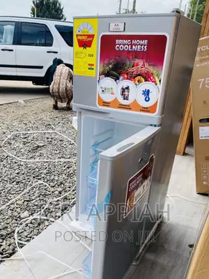 Fast Chilling Zara 14TM 2 Door Electric Fridge(Gray).