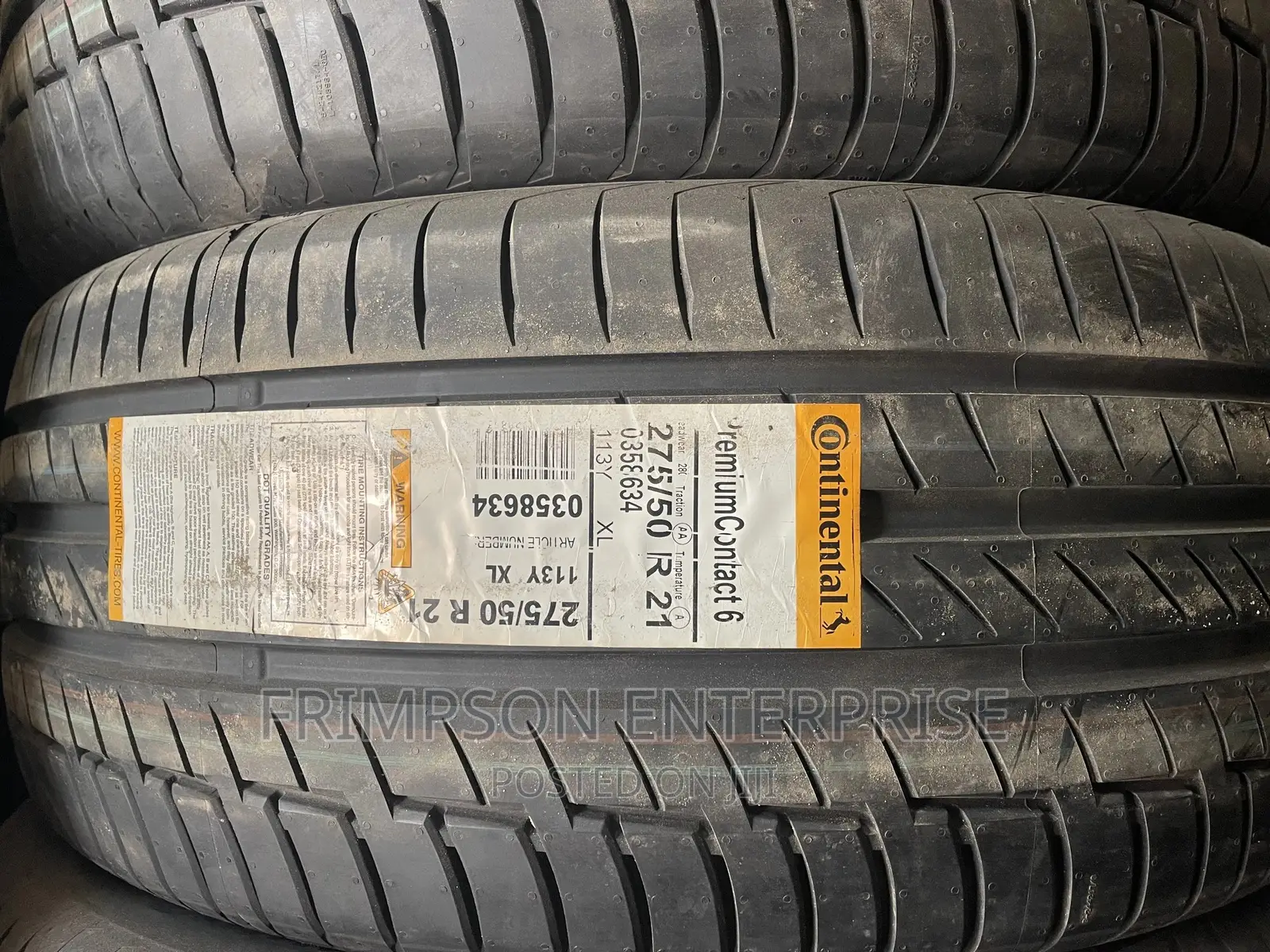 275/50r21- Continental,Dunlop, Bridgestone
