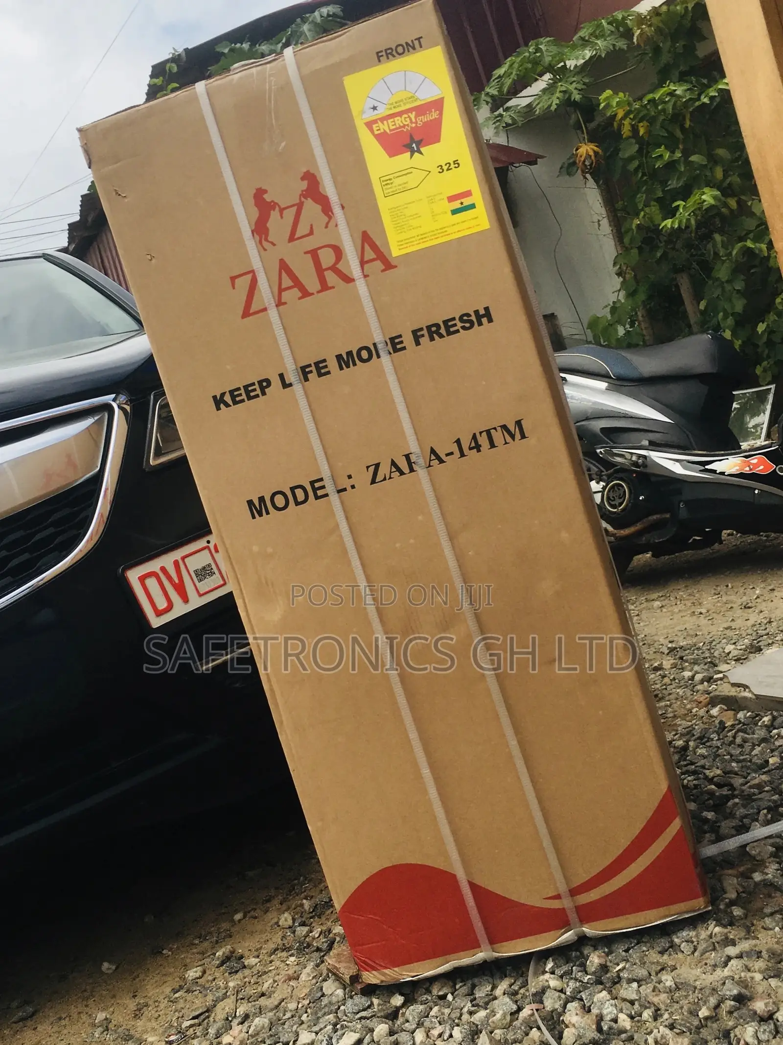 Zara-14tm Doubledoor Topfreezer Gray Fridge