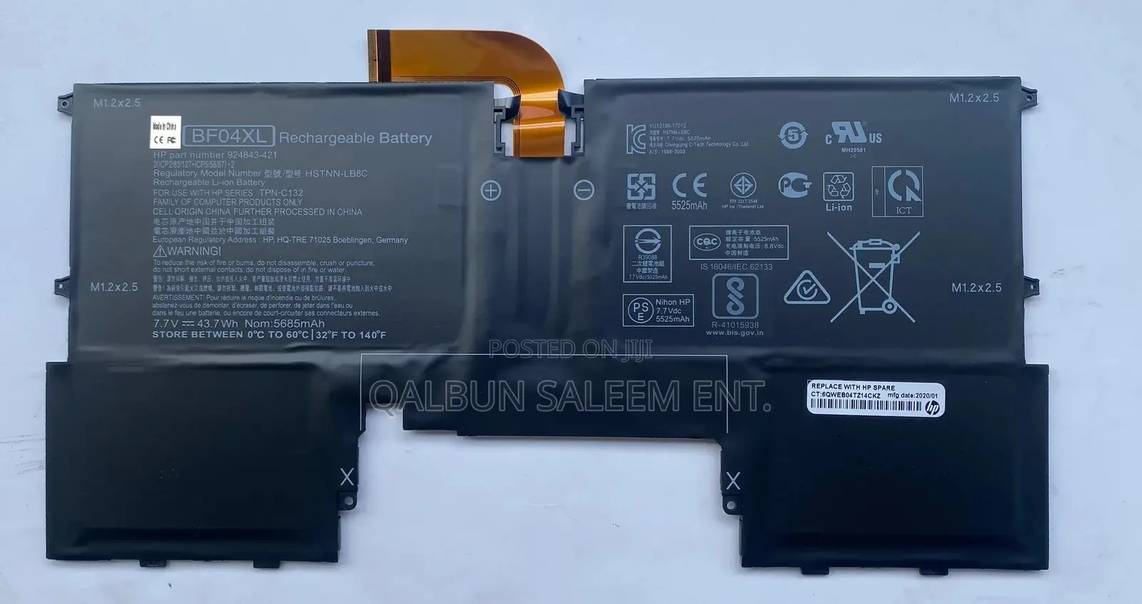 HP BF04XL Laptop Battery for Spectre 13-Af100 13-Af110tu