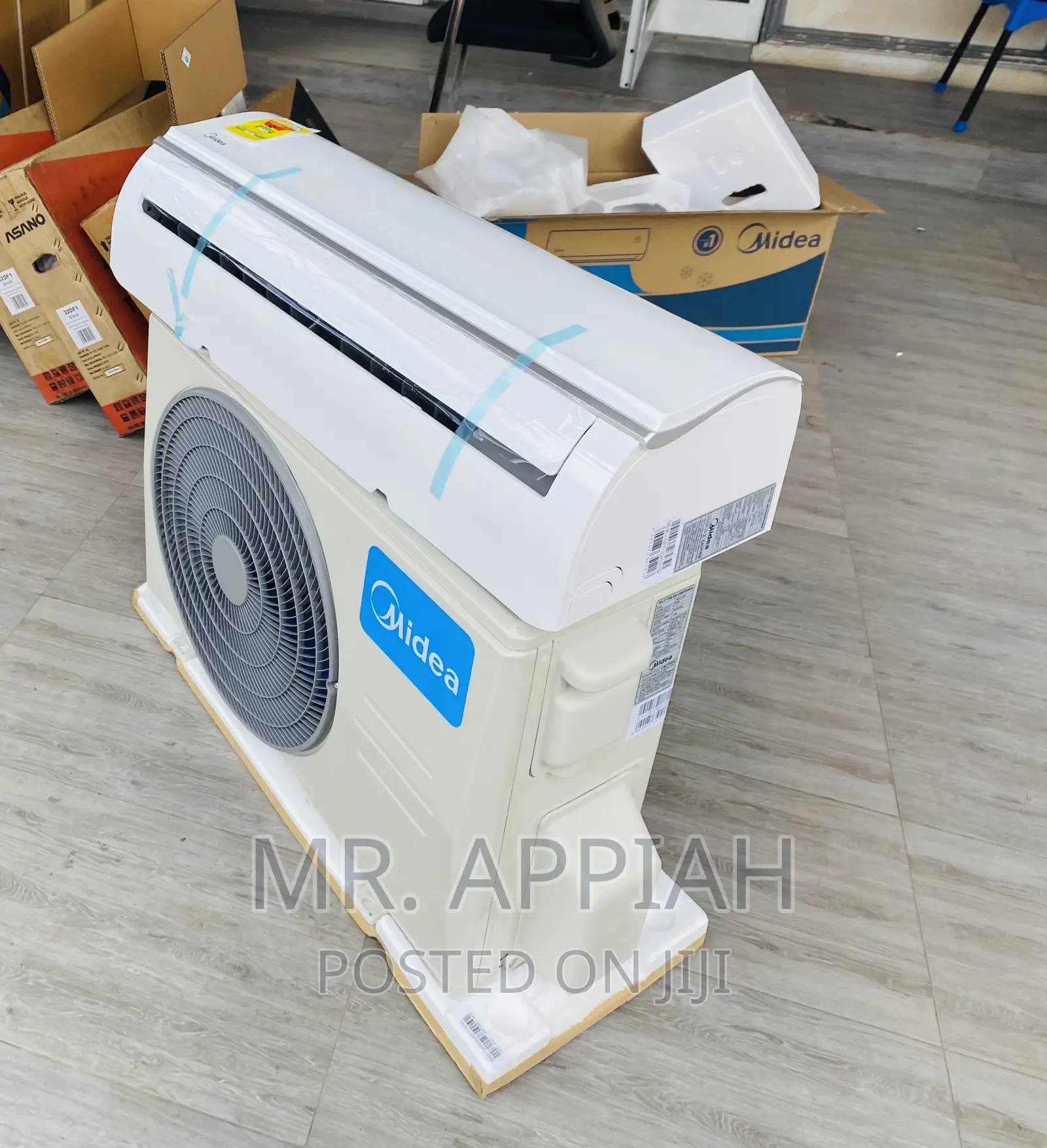 Shop Adorable Midea 1.5hp Split Electric Ac(White)R410.