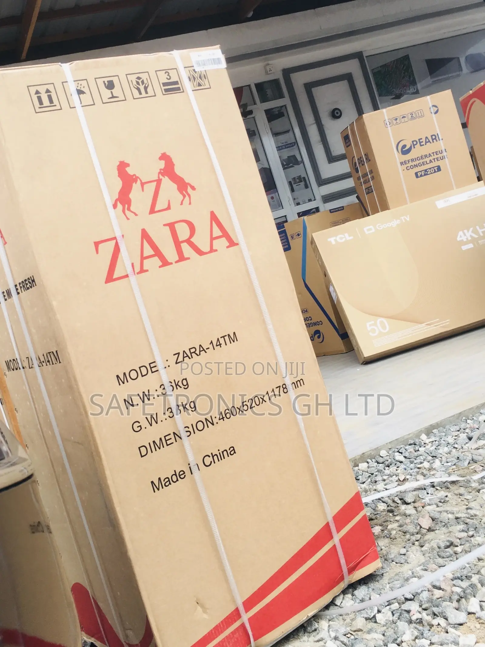 Purchase Gray Doubledoor Topfreezer Zara-14tm Fridge 
