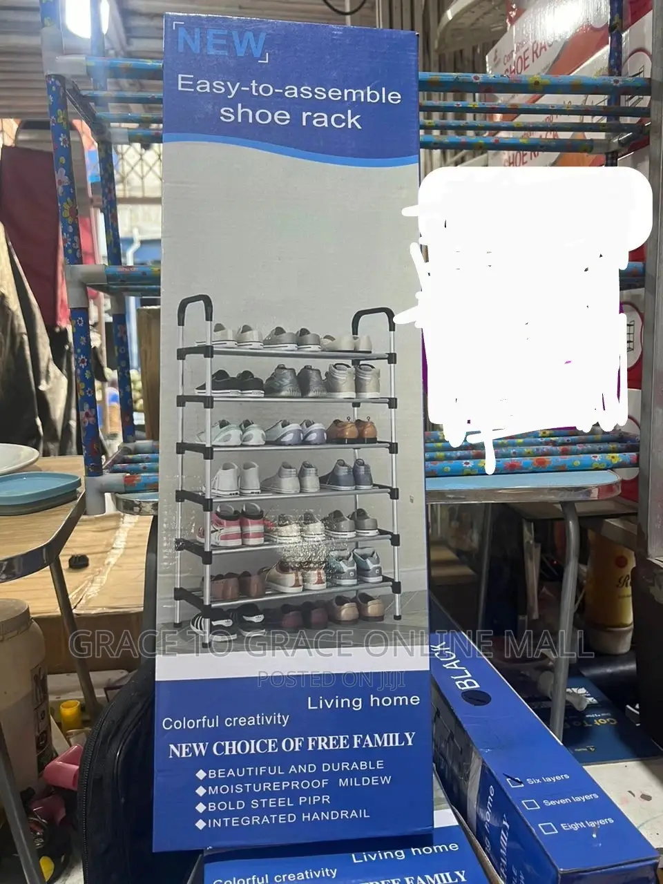 Metal Shoe Rack