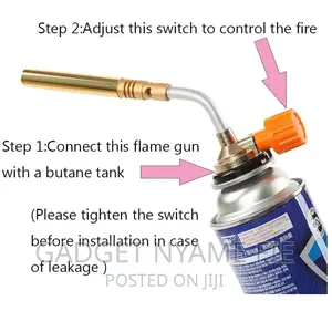 Flame Blower / Welding Torch With Butane Gas