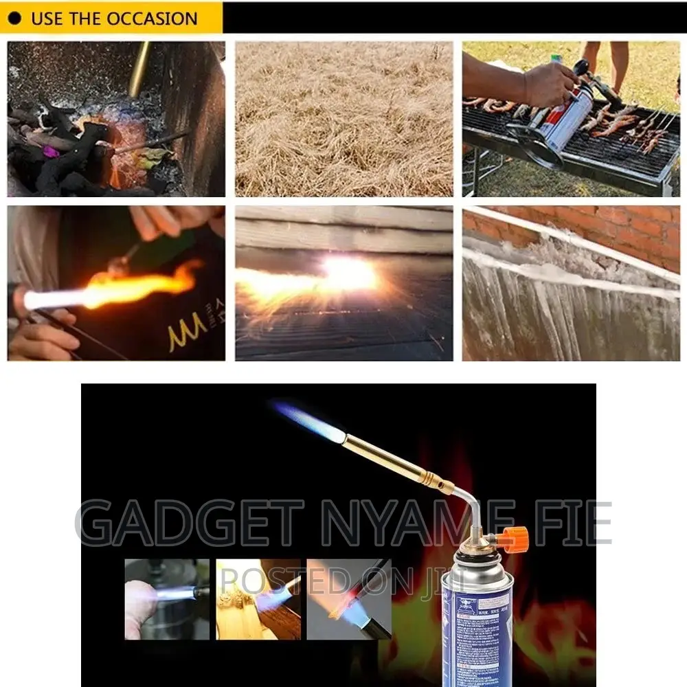 Flame Blower / Welding Torch With Butane Gas