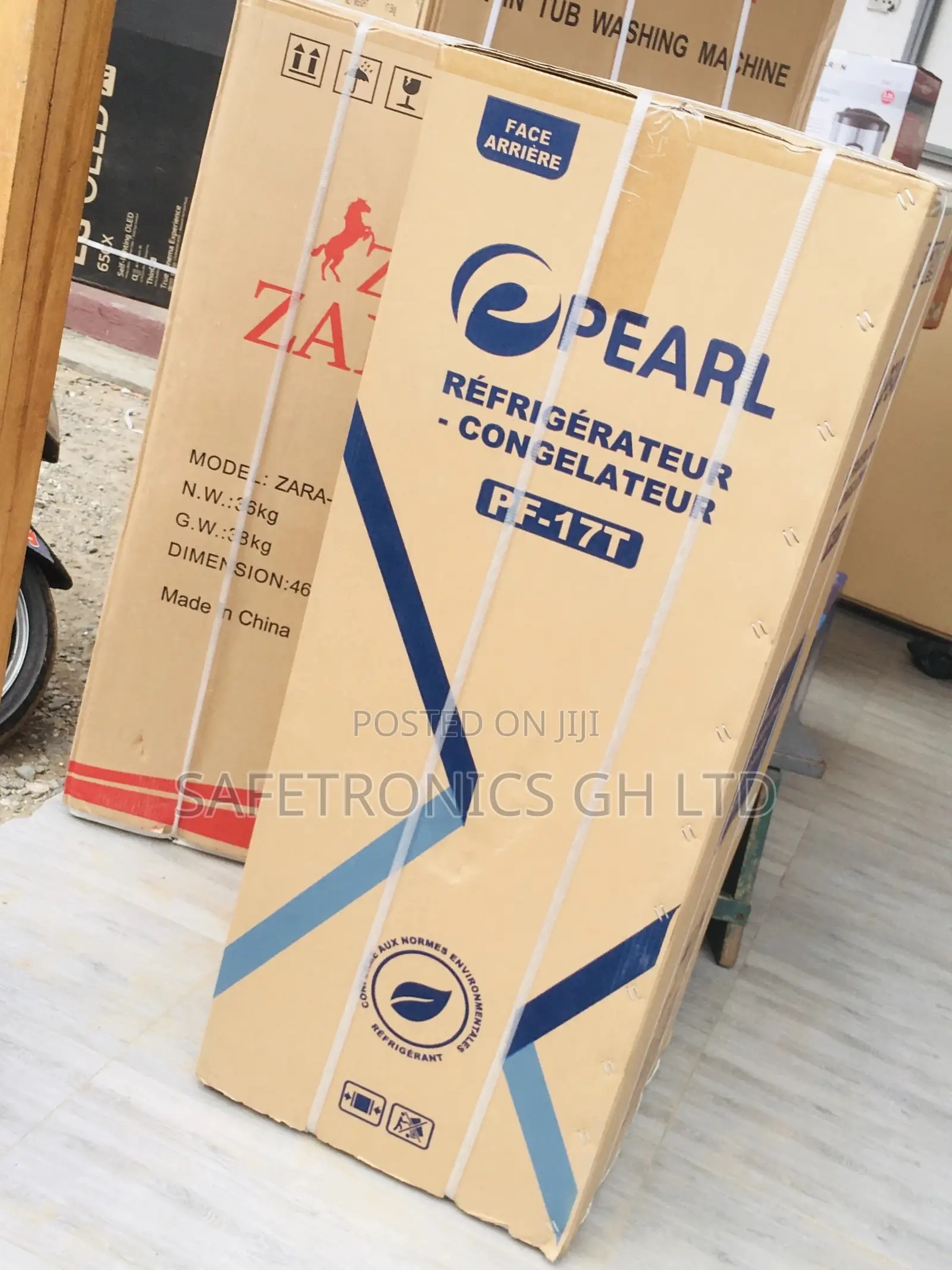 Doubledoor Pearl Topfreezer PF-17T Fridge Essential