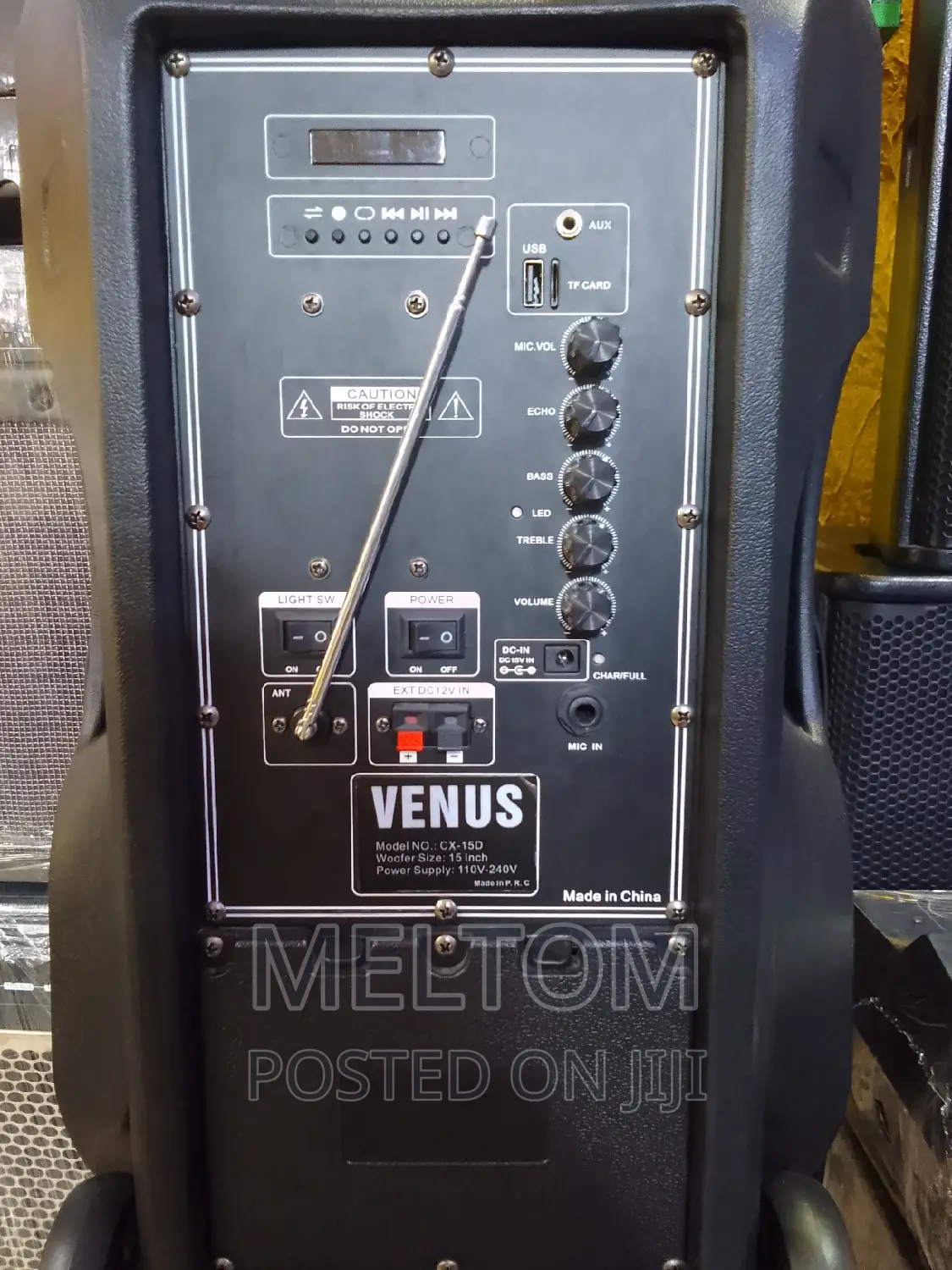 Venus 15inches Rechargeable Speaker