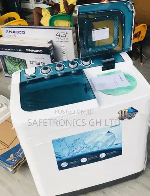 Topload Electric 10kg Washingmachine Semiautomatic Nasco