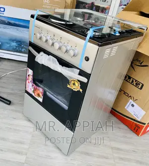 Nicely Design Volcano 50x50 2 Electric + 2 Gas Burner,Gray.