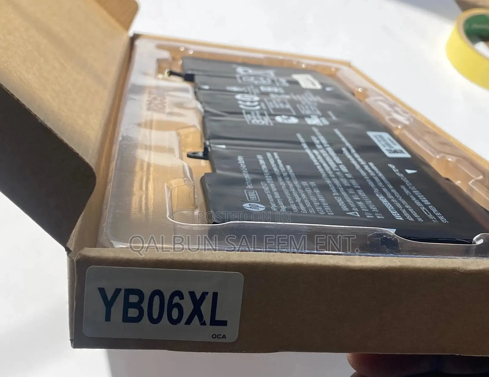 HP YB06XL Laptop Battery Spectre X360 P-Ch01dx 15-Ch002ng