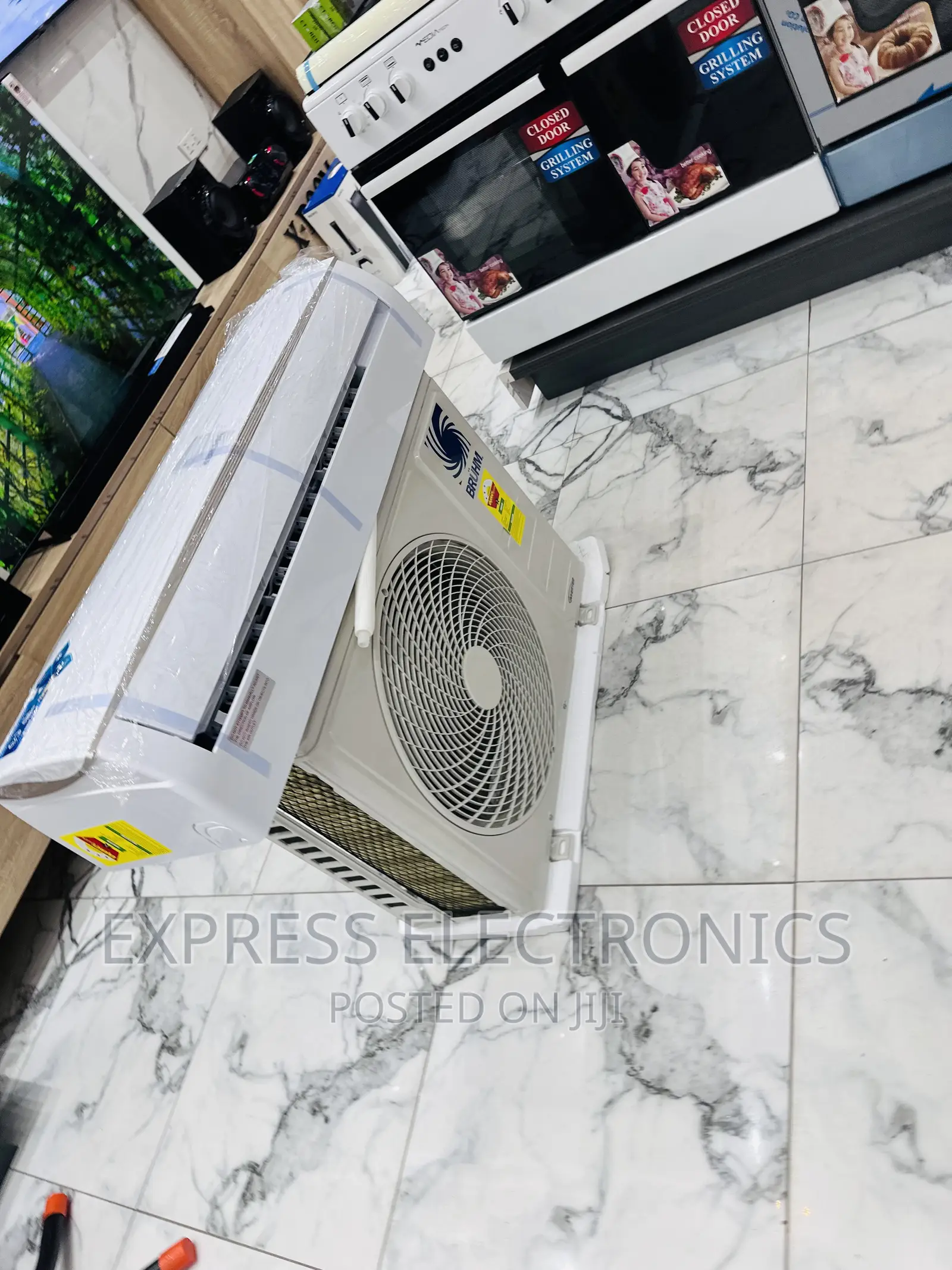 Stay Comfortable With Bruhm Inverter 2.5hp Split AC White
