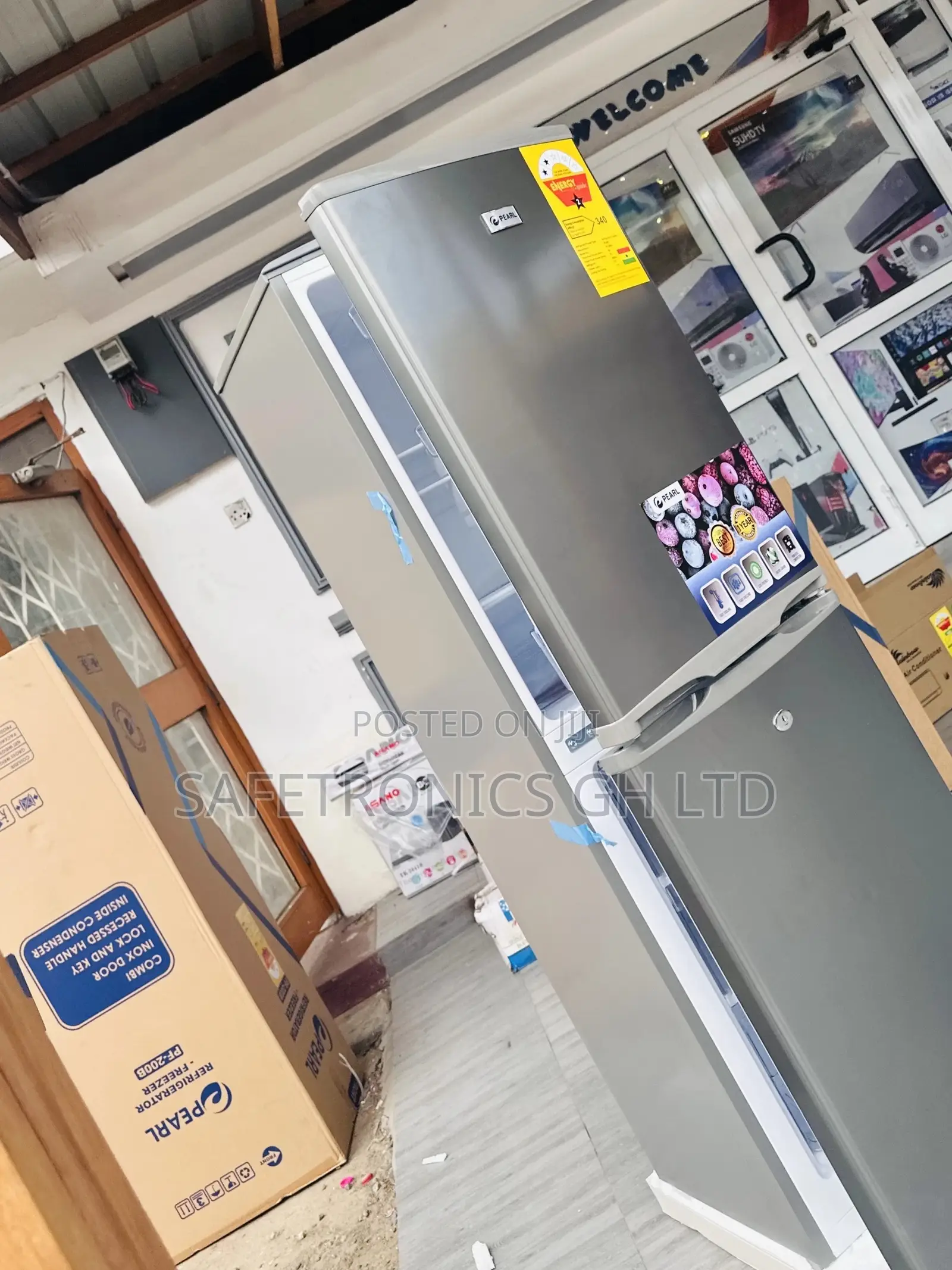 PF-200B Doubledoor Bottomfreezer Pearl 140 Liters