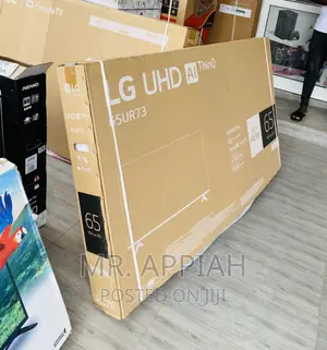 Classic Designed LG 65UR7300 Uhd Smart Tv(Black)85 Inch.