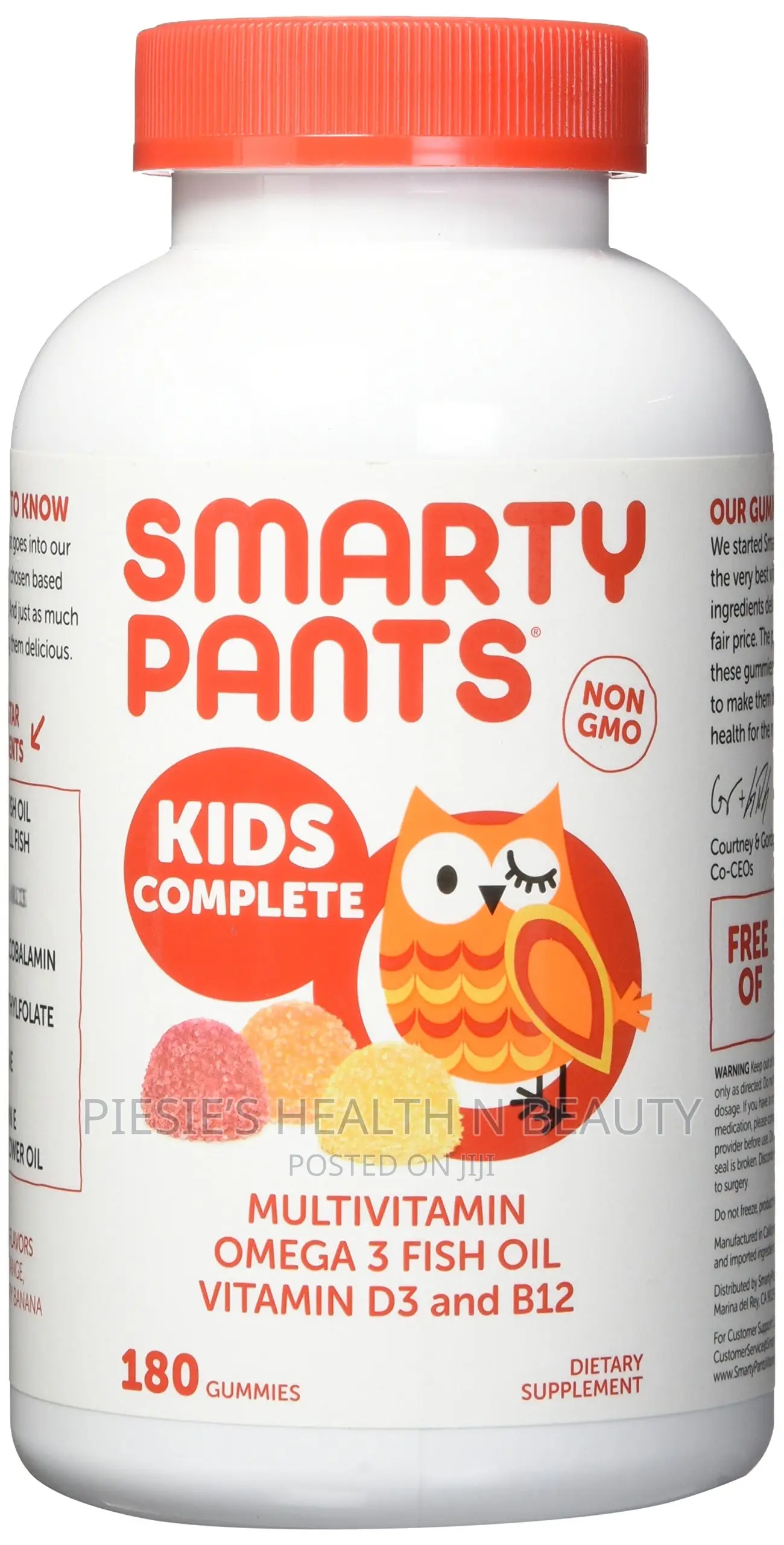 Smarty Pants Kids Complete Multi-Vitamin, 180 Gummies