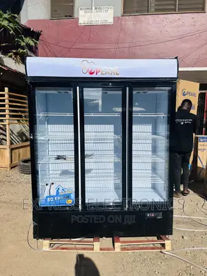 Energy Saving Display Fridge 3doors Pearl PVC-150