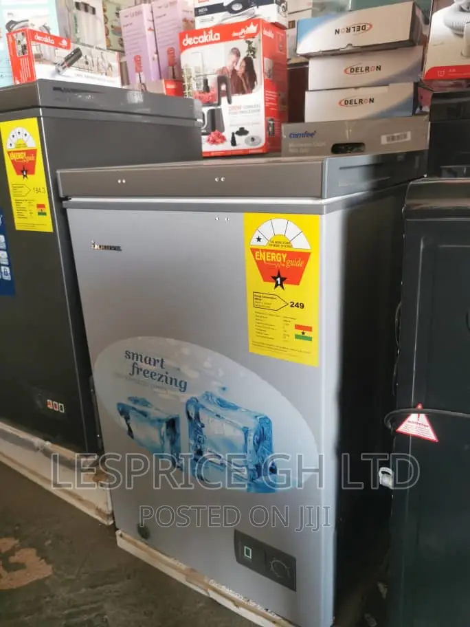 Innova 100L Sliding Glass Chest Freezer