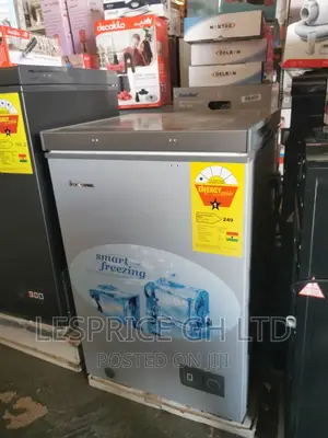 Innova 100L Silver Chest Freezer