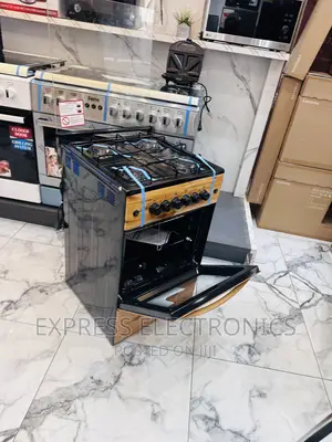 Blue Flame  Gas Oven Grill 4burner Wooden Lik Cooker