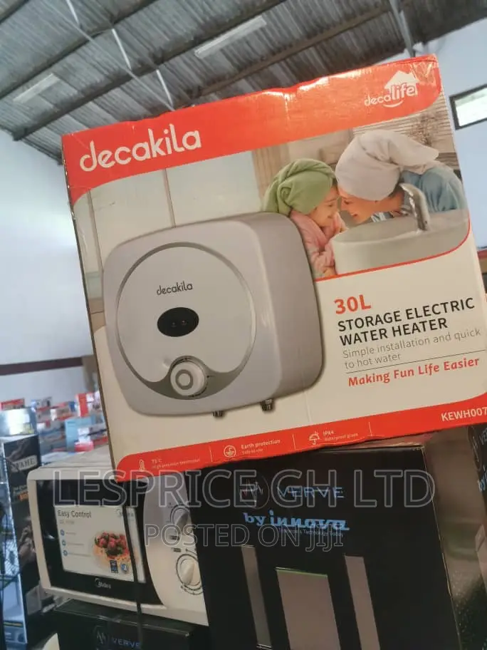 Smart Storage Water Heater Decakila 30L