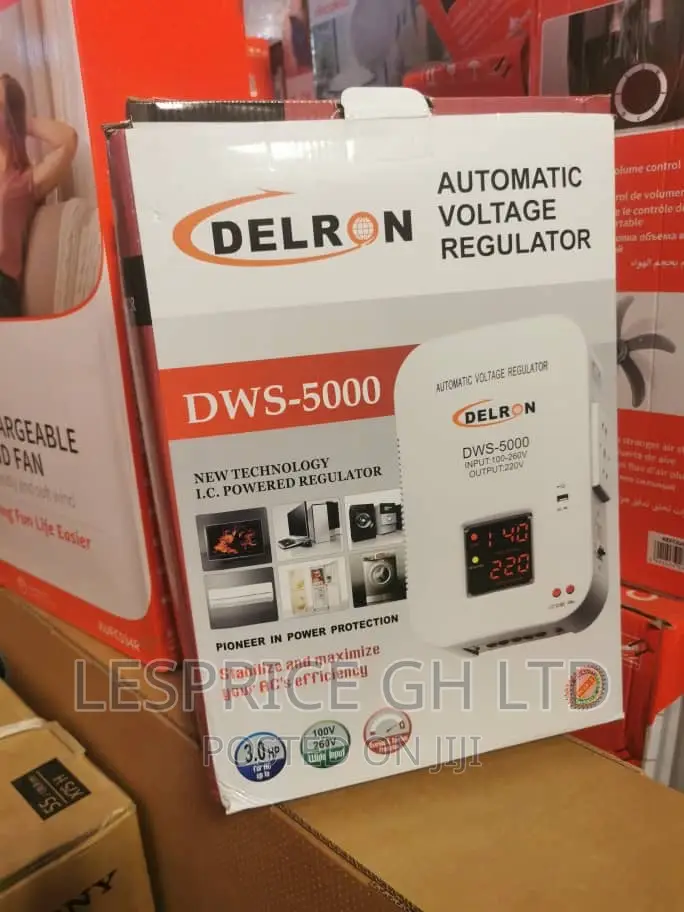 Delron 5000va Digital Stabilizer