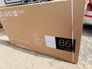 Sharper Image Smart UHD Lg 86”UQ90 Tv 