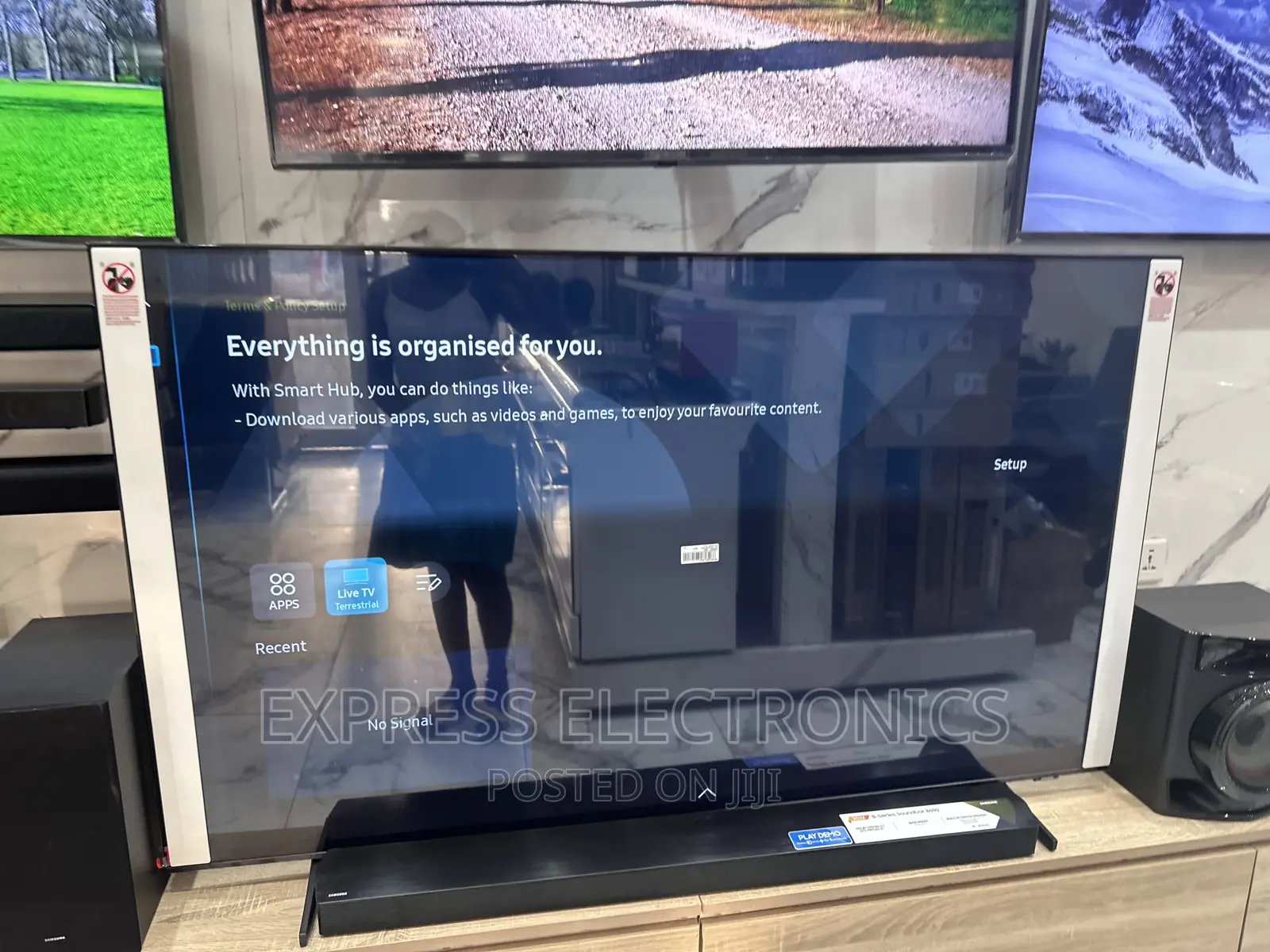 Techno Wonder UHD Smart Samsung 75”Cu7000