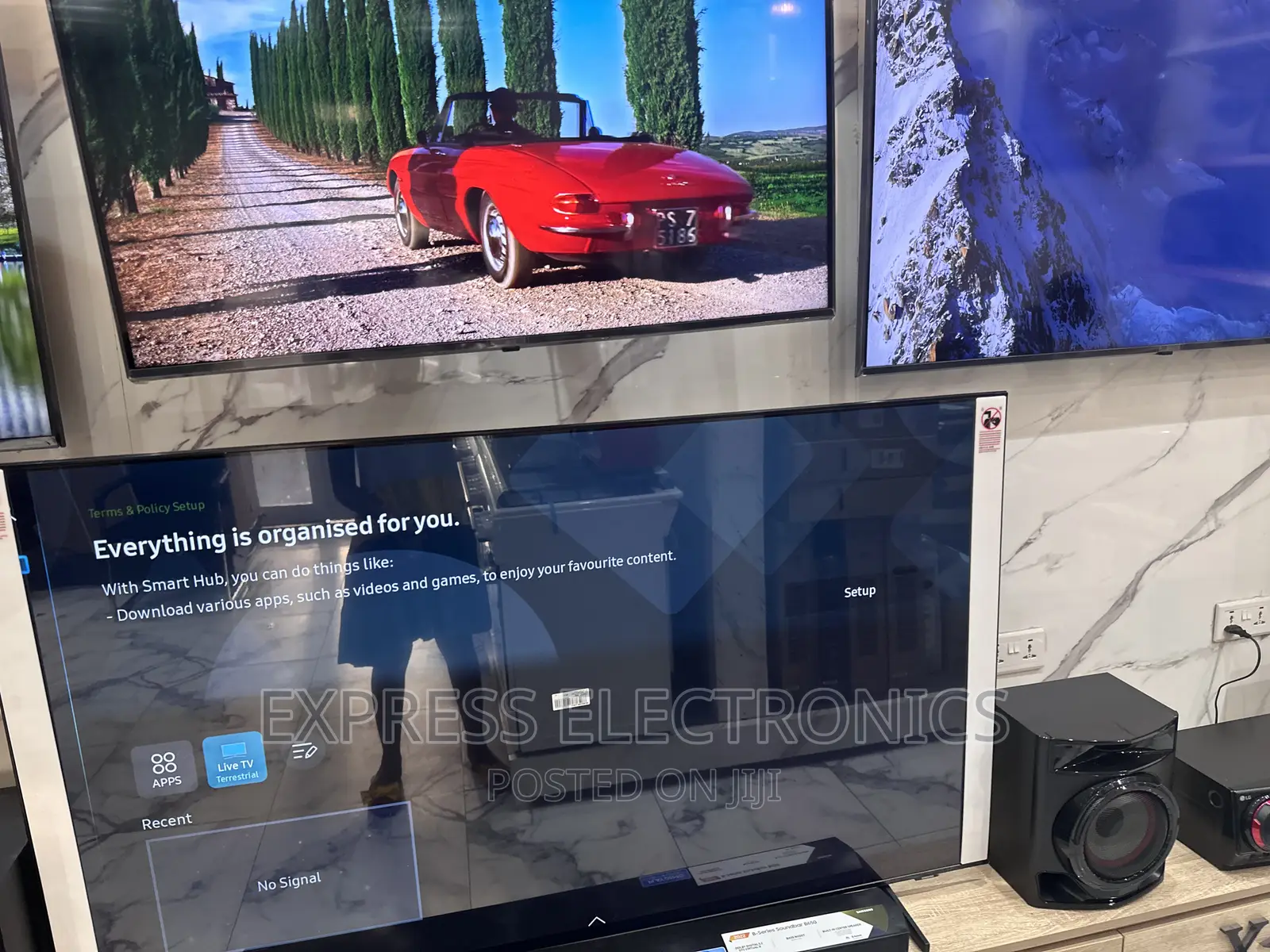 Energy Savings Samsung Uhd Smart 75”Cu8000 Tv
