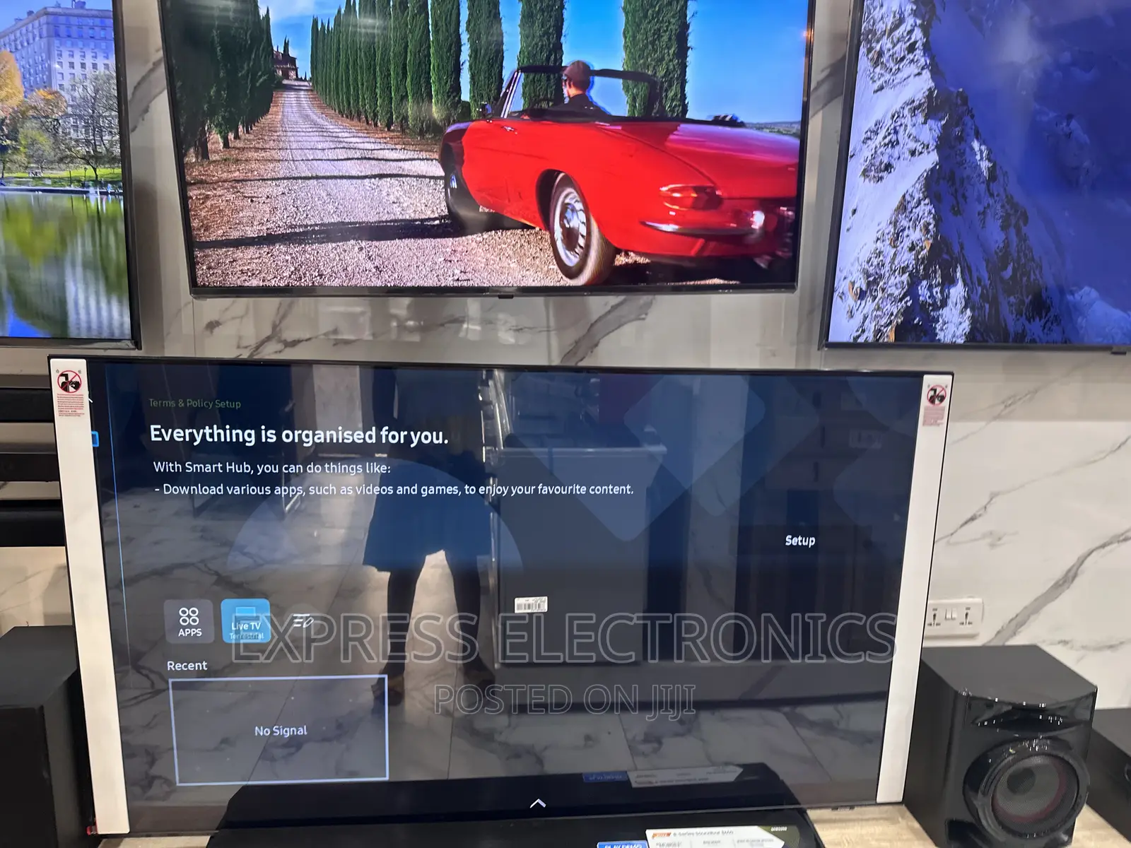 Extreme View Uhd Samsung 75”Cu8000 Tv