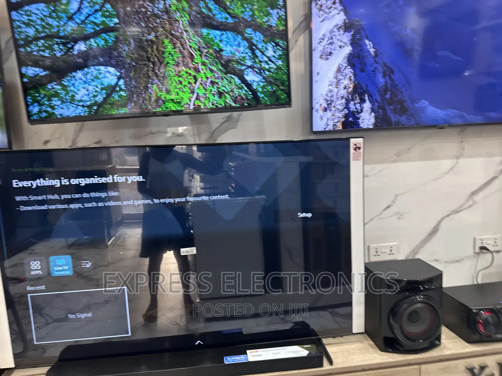 Extreme View Uhd Samsung 75”Cu8000 Tv